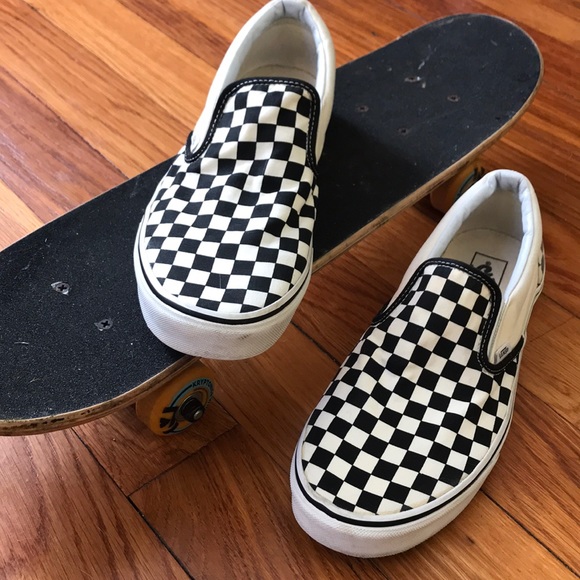 Vans Other - Men’s classic checkered Vans size 11 offwhiteblack